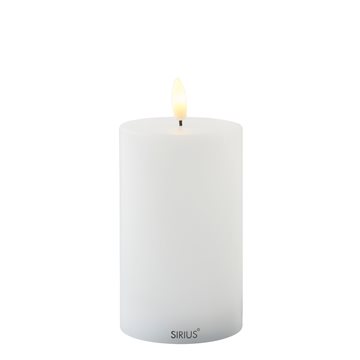 Sirius Sille Outdoor - Udendørs LED-lys i hvid Ø 7,5 x 12,5 cm